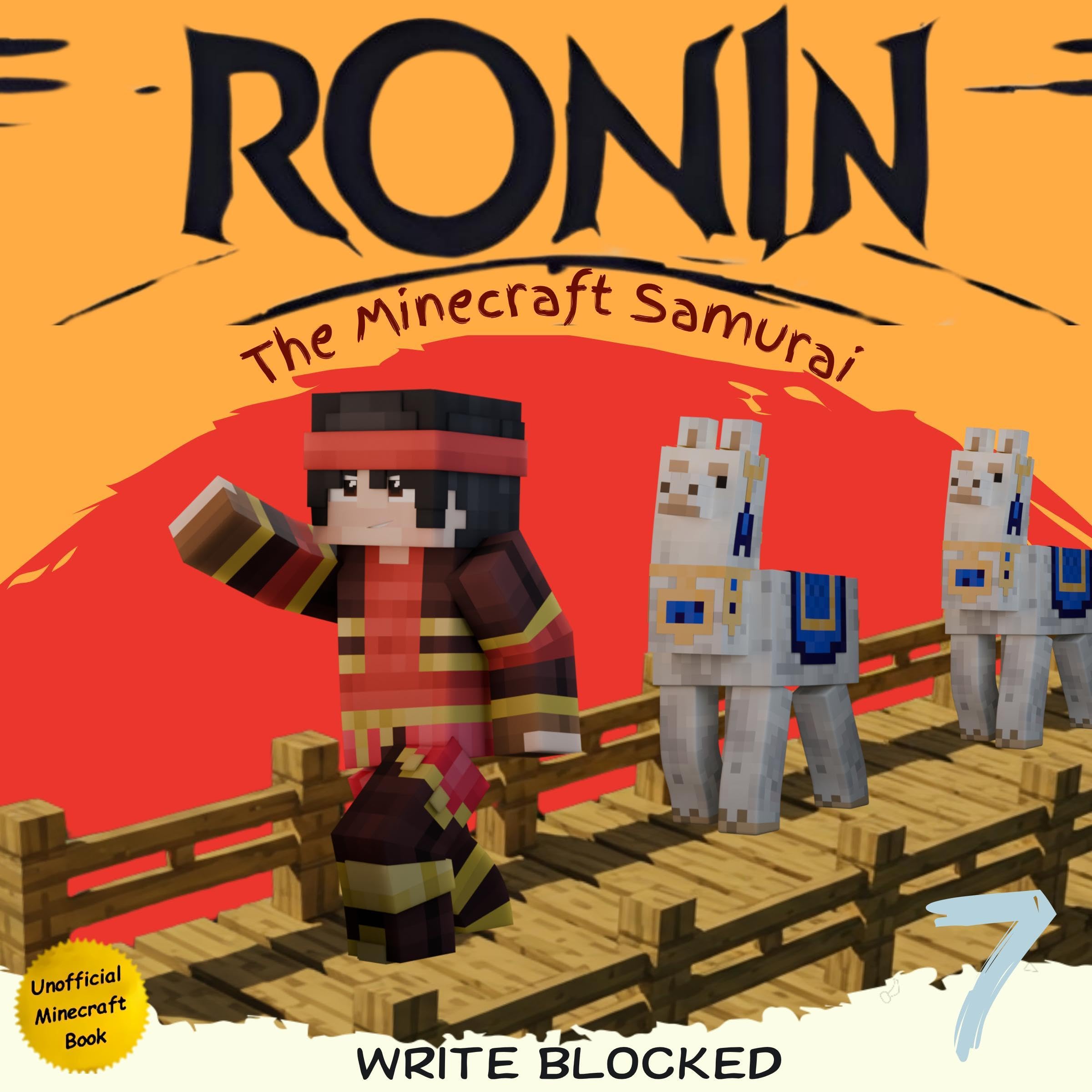Cover art for Ronin: The Minecraft Samurai, Book 7