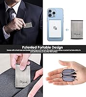 Vista 23 de SKYOAK Evolved Folding Reading Glasses For Women Men Blue Light Blocking Anti UV Eyestrain Foldable Portable Compact Readers with Flat Hard Case