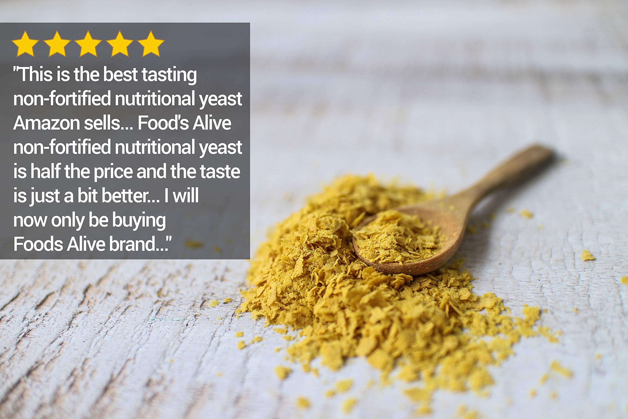 Buy Foods Alive Nutritional Yeast Flakes (Bulk 2lbs) NonFortified