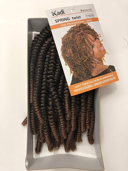 Kadi"SPRING TWIST" Natural Braiding Style, Hair Extension