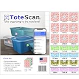 Intelligent QR Labels for Organization/Moving/Storage (45 Unique Labels, 2.5