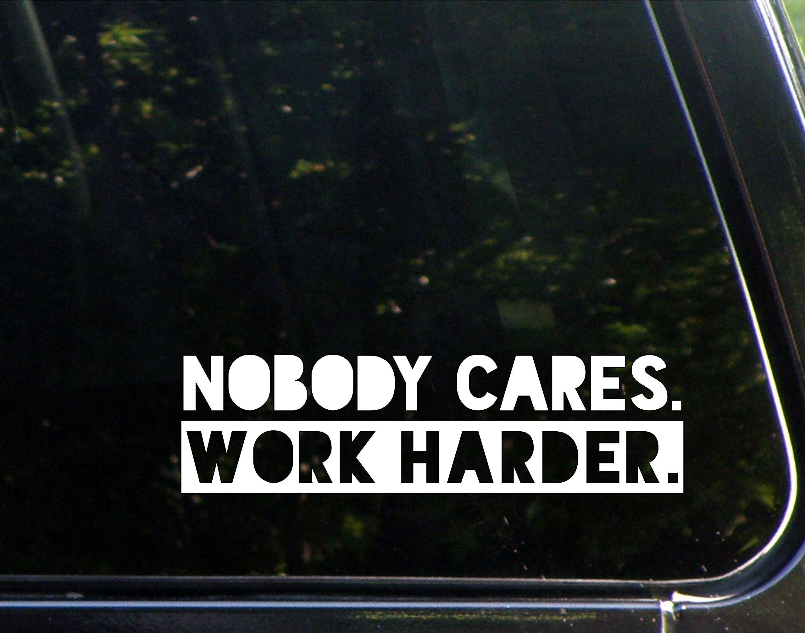 Nobody Cares, Work Harder - 8-3/4