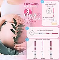 Vista 8 de Combo de Prueba de ovulación ClinicalGuard 40 tiras y 10 tiras de prueba de embarazo