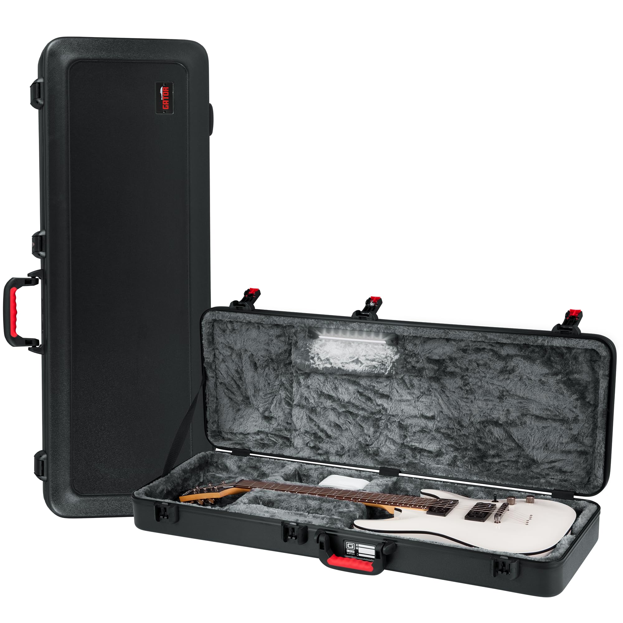 Amazon.com: Gator Cases Molded Flight Case for Electric Guitar