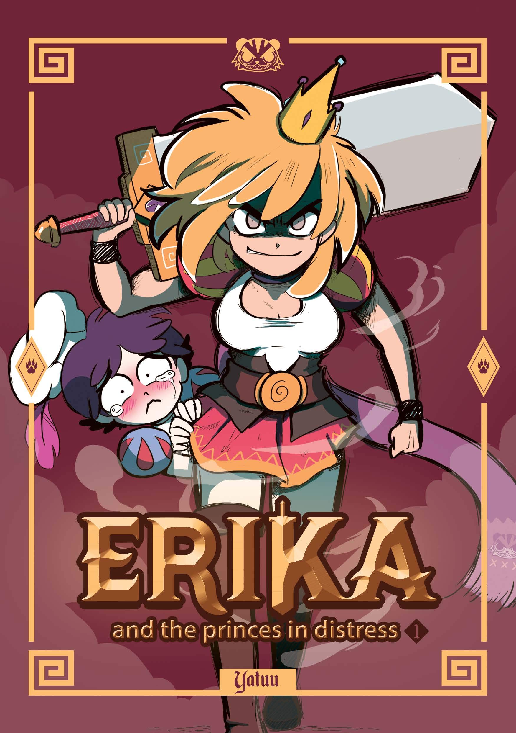 Erika and the Princes in Distress by Yatuu (Paperback Book)