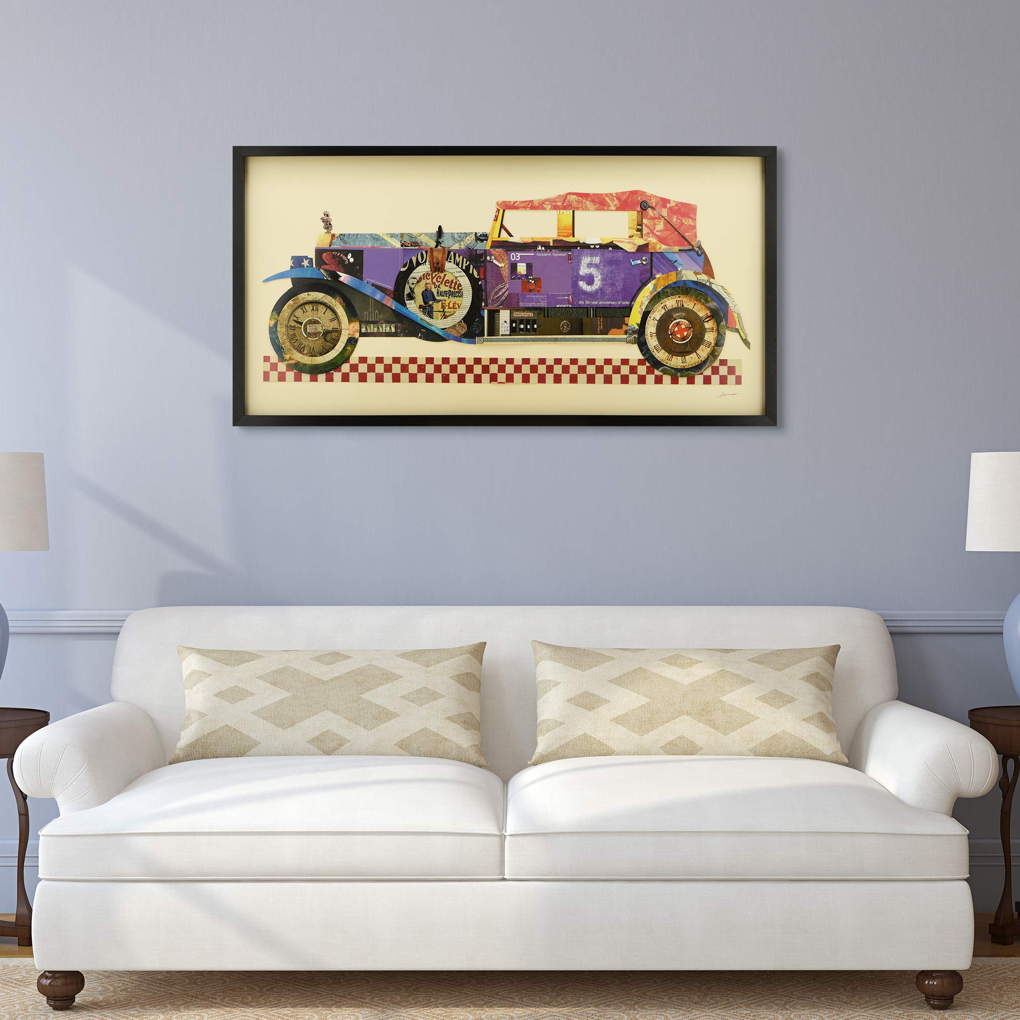 Amazon.co.jp: Empire Art Direct アンティーク自動車#2 次元