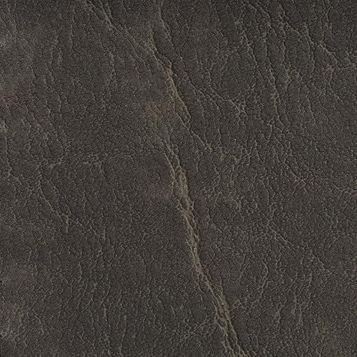 Discounted Designer Fabrics Vinilo para tapicería de piel sintética para interiores y exteriores gris carbón de The Yard - SKU: Laney Stone