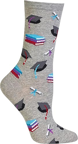 Hot Sox womens Conversation Starter Novelty Casual Fashion Socks