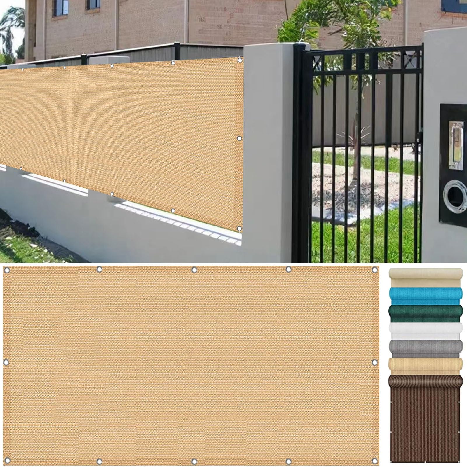 Brise-vue pour balcon crème créez un cocon intime sur votre terrasse de 7m