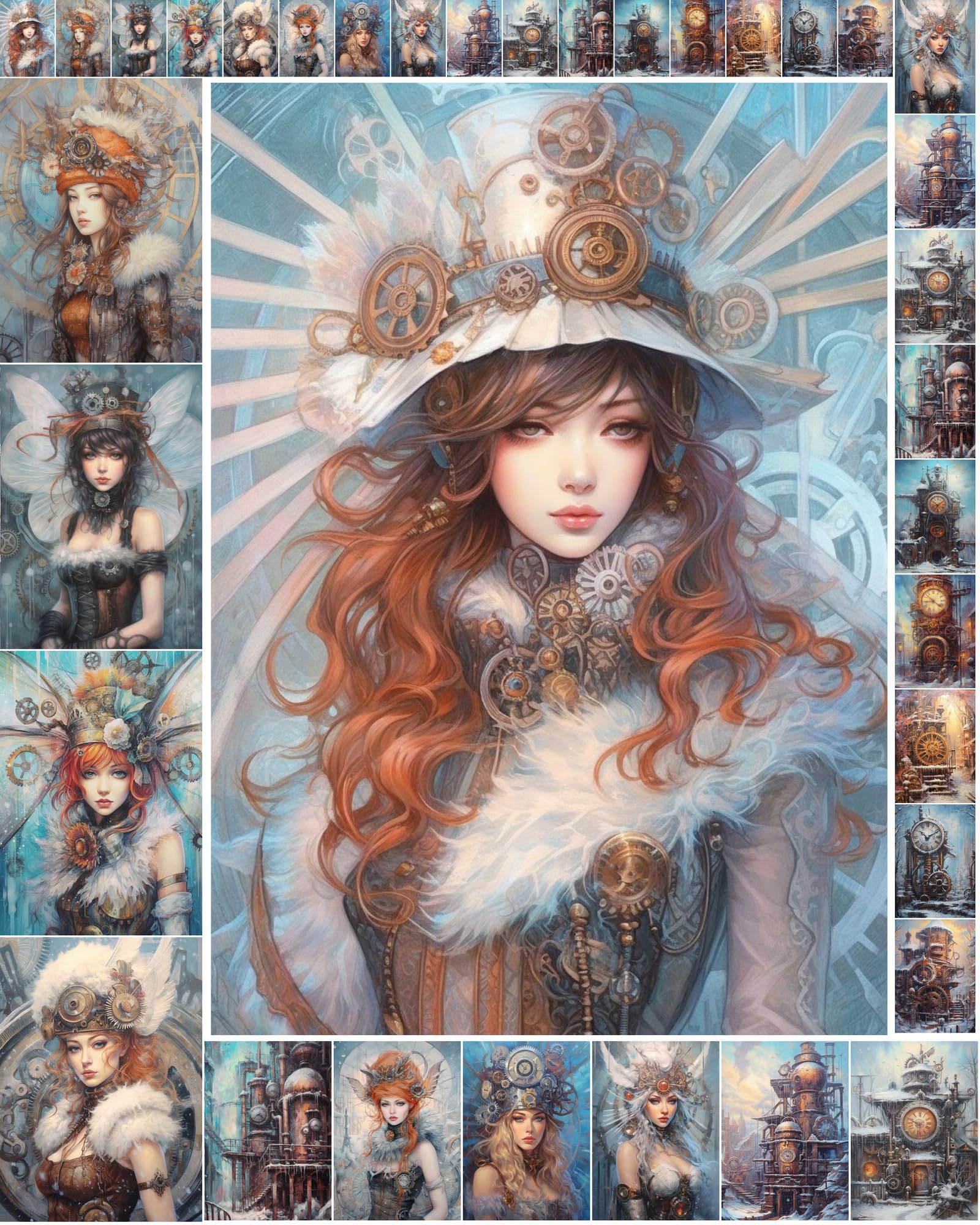 Decoupage Paper Pack (35 Sheets 6