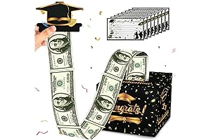 Unique 2024 Graduation Cash Gift Holder with DIY Letter Papers
