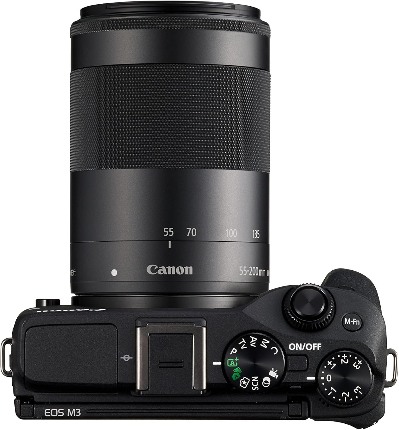 Canon 9694B031 24.2MP EOS M3 Mirrorless Digital Camera (Black)