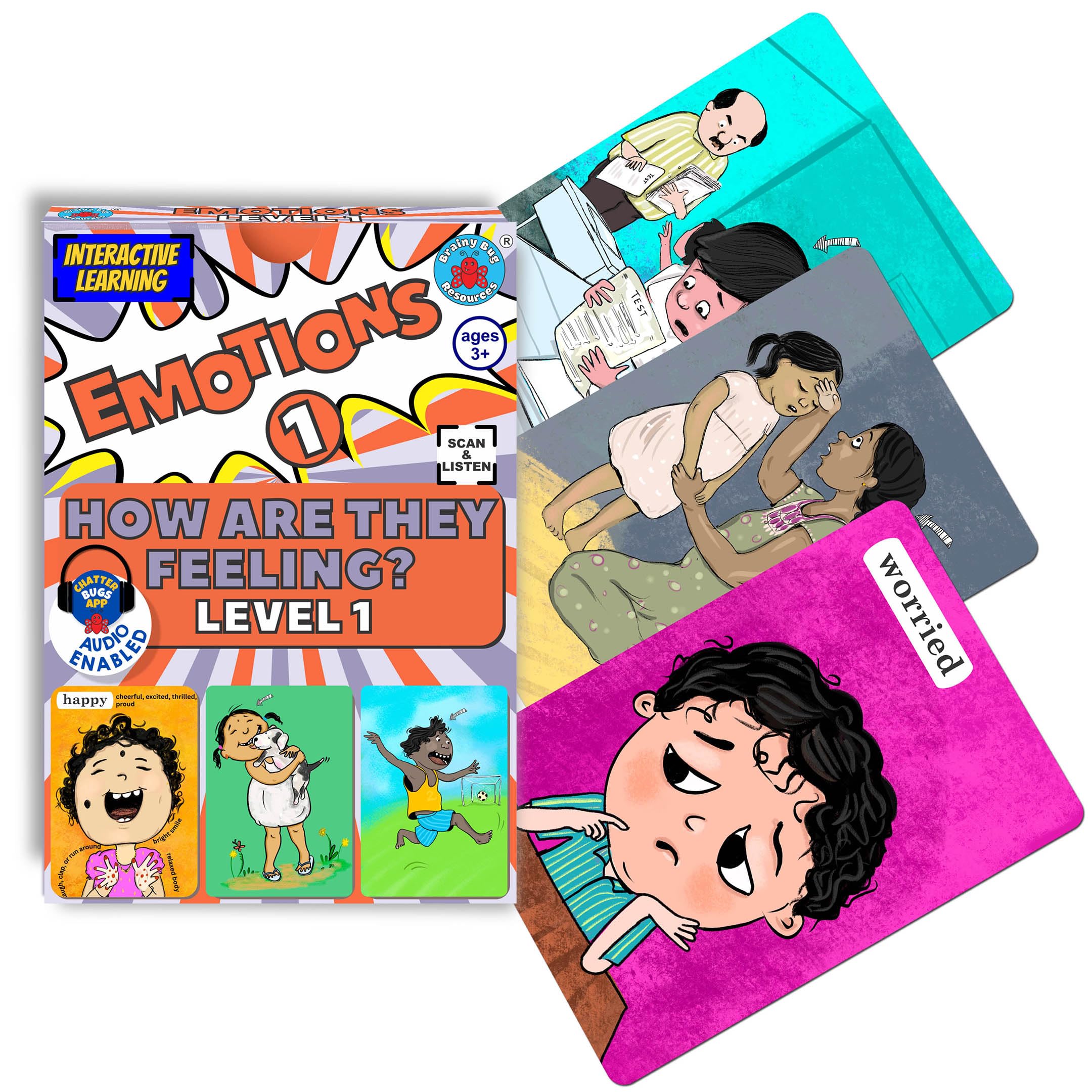 Emotions - Level 1 | How are They Feeling | Teach 6 Primary Emotions Through 4 scenarios | Emotional Literacy-image-47