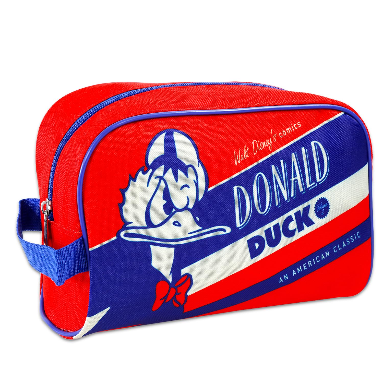 Donald Duck Bathroom Shower Set for Men - Bundle with Body Wash, After Shave Balm, Loofah, Storage Bag, Bar Soap, and More | Disney Donald Duck Mens Shower Kit