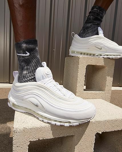 nike air max 97 tripple white