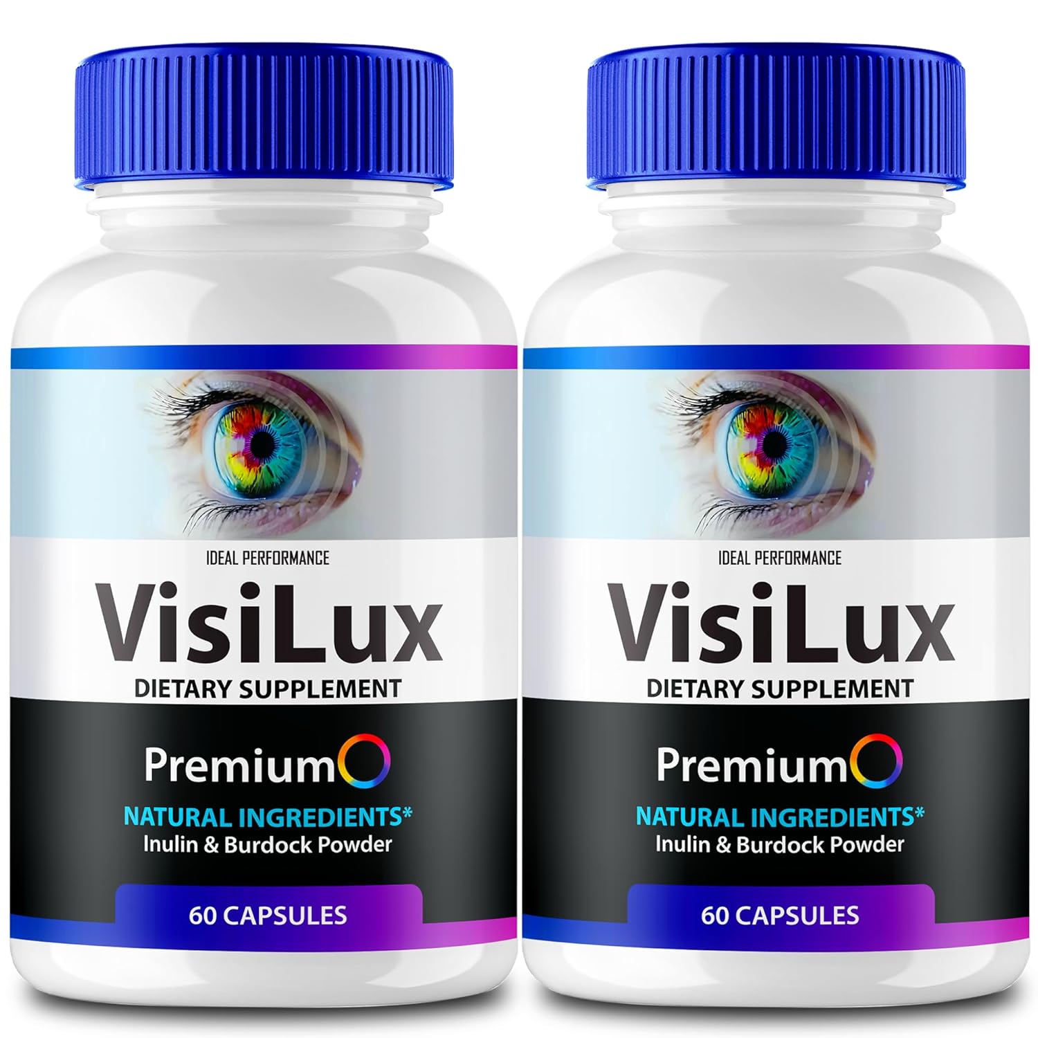 Visilux Suplementos para Saúde Ocular: Cápsulas Máxima Potência e Multivitamínicos Naturais para Olhos