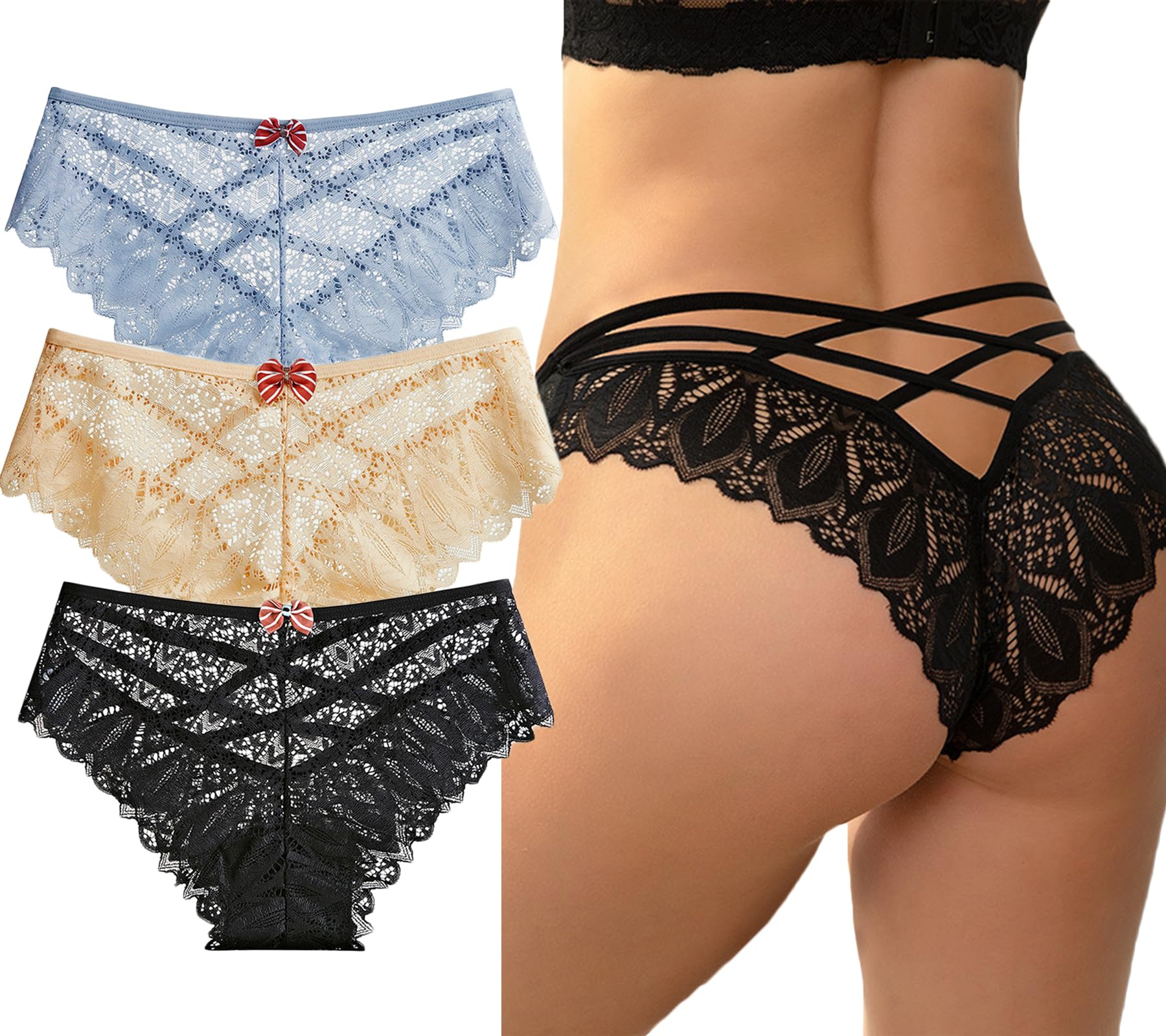 AUTUCAUWomen M1-003 Bikini Style Underwear