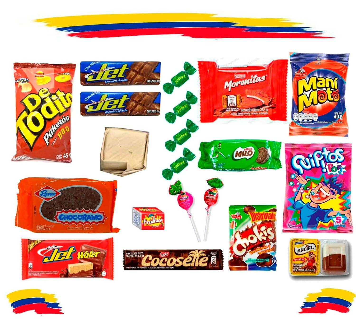 TechChoice Box of traditional Colombian sweets (20 units