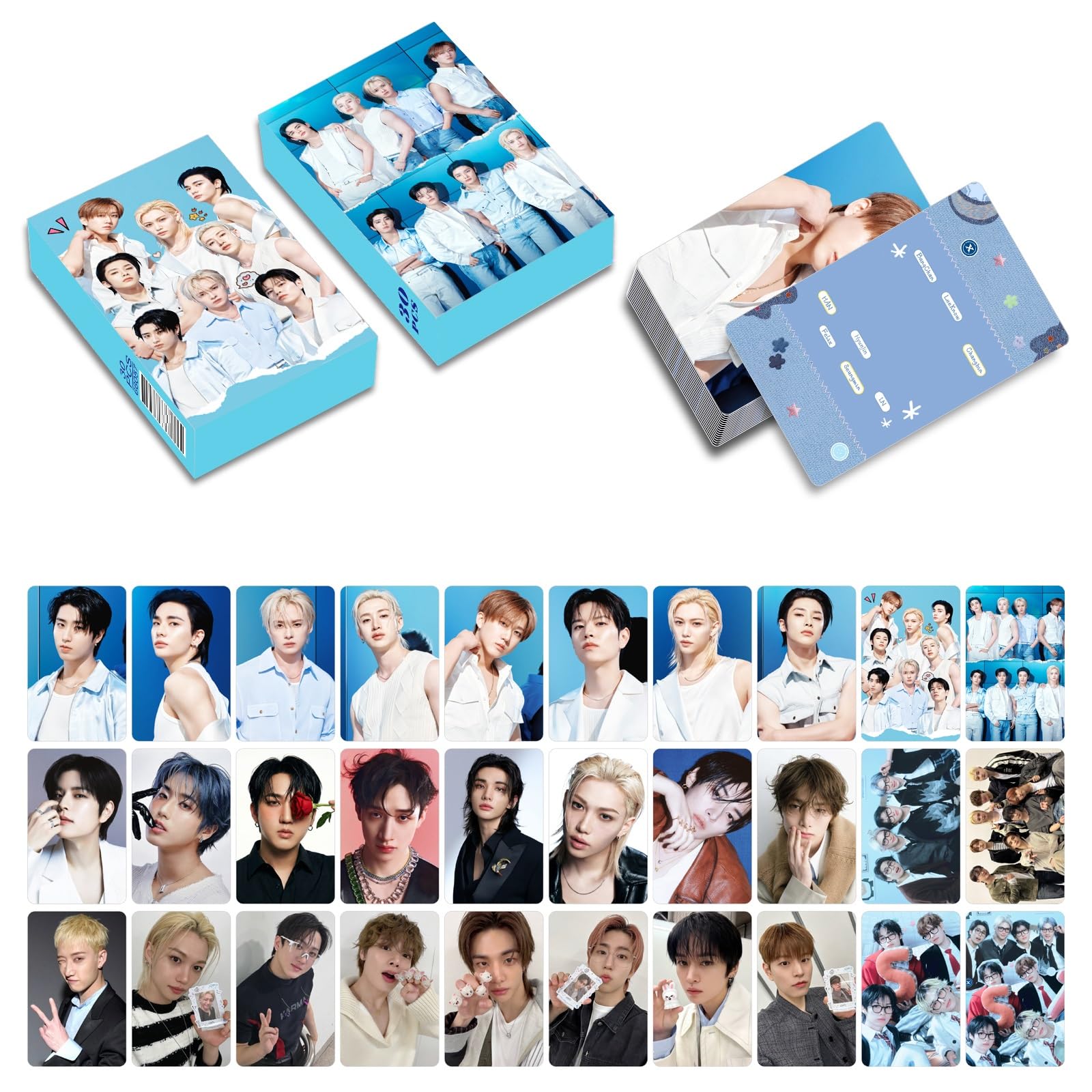 Amazon.com : MeiYiYou 8Pack/240PCS Stray-K Photocards,Stray-K Lomo