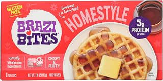 Brazi Bites Homestyle Waffles, 7.4 Oz