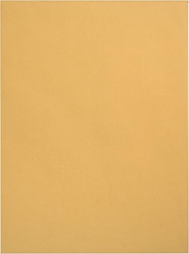 Vista 3 de 100 sobres de catálogo de papel kraft marrón dorado autoadhesivos de 6 x 9 pulgadas, solapa de gran tamaño de 6 x 9 pulgadas con sobres de papel