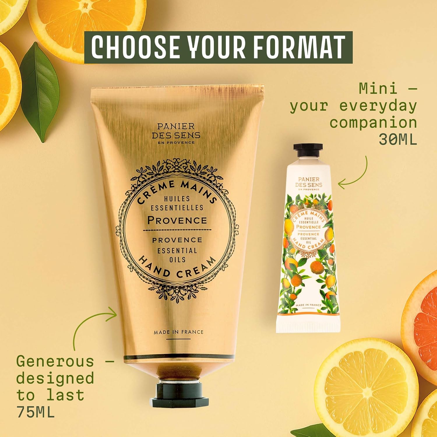 Panier des Sens Provence Hand Cream - Nourishing Shea Butter Hand Cream for Dry Cracked Hands 97% Natural Ingredients - Dermatologically Tested Hand Lotion for Woman Made in France, 2.5 fl oz - Image 6