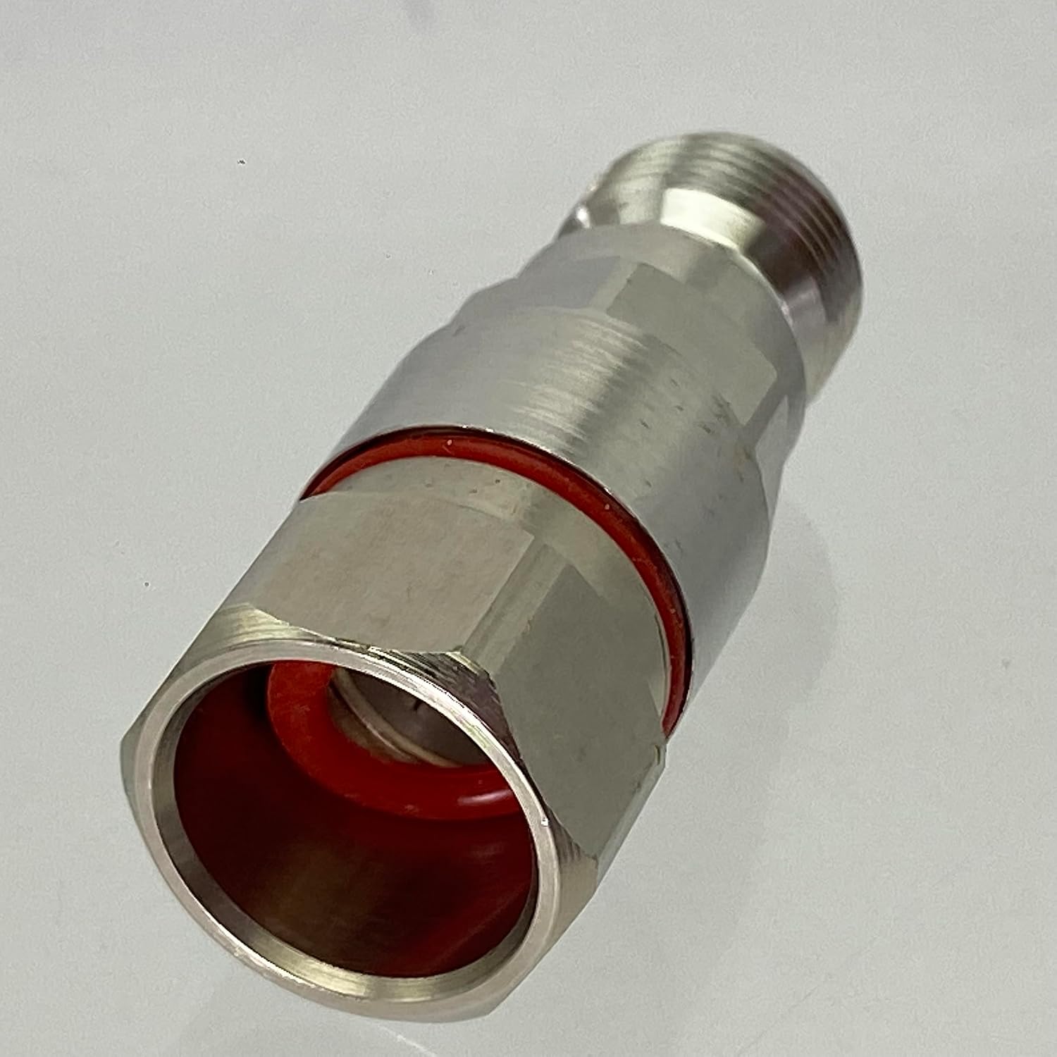 10pcs Connector N Female Jack clamp 1/2" Corrugated Cable Straight Wire Terminal