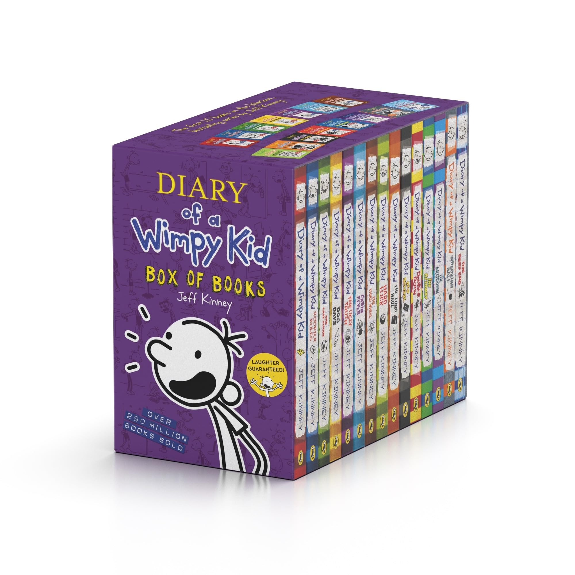 Diary of a Wimpy Kid Boxset: 15 Books Collection (Books 1-15