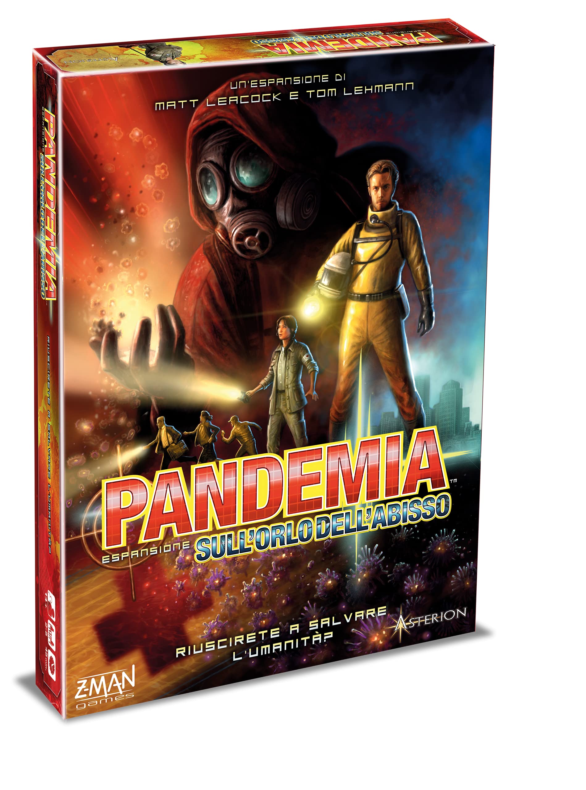 Asmodee - Pandemic: Sull'Orlo dell'Abisso, Espansione per Gioco da Tavolo Pandemic e Compatibile con Pandemic: Stato di Emergenza, Edizione in Italiano