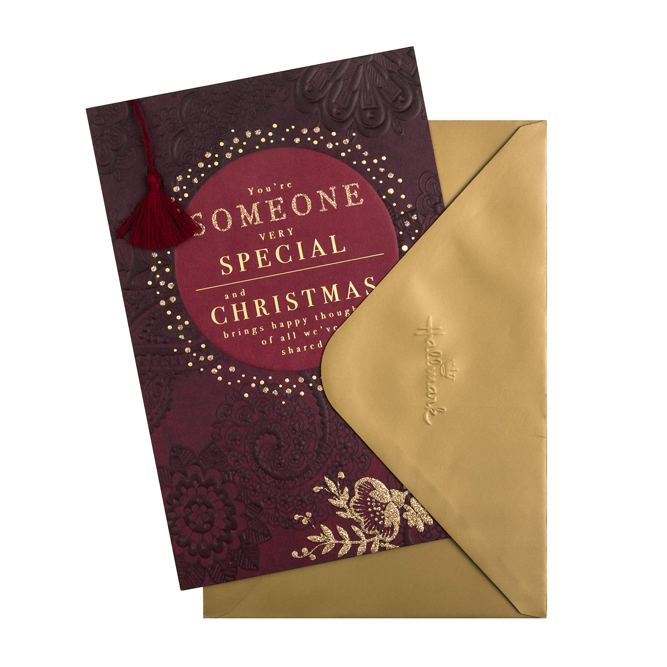 Carte De Noël Pour Tout Destinataire – Motif En Relief