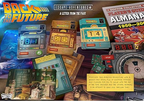 Miniatura 3 de Regreso al futuro: una carta del pasado - Juego de aventura de escape. 1-6 jugadores, mayores de 12 años, juego de 60 minutos, multicolor