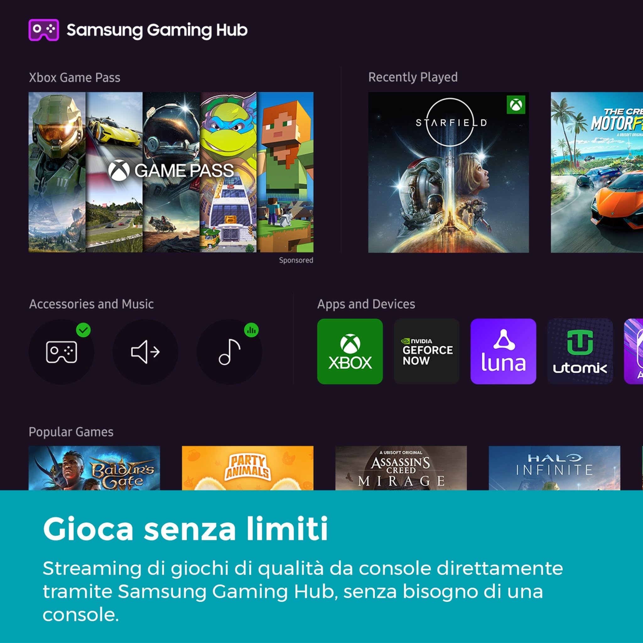 Cello C1626TZH Smart TV 16" con Tizen OS di Samsung, Bluetooth e audio Pitch Perfect, triplo sintonizzatore, TV compatta ideale per cucina, camera e piccoli spazi, alimentazione solo da rete elettrica
