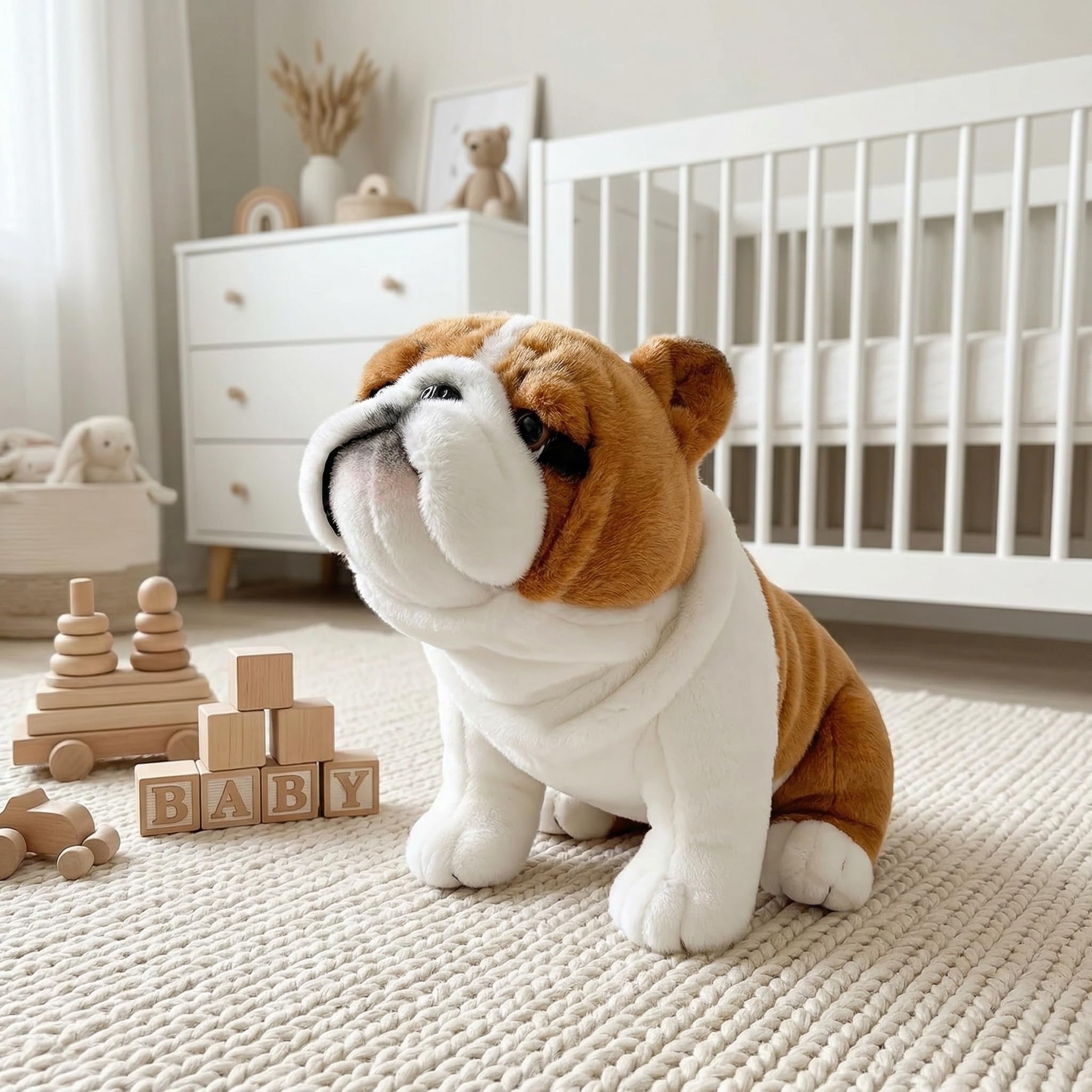 Amazon.co.jp: BABY FRANKIEZHOU イングリッシュブルドッグぬいぐるみ