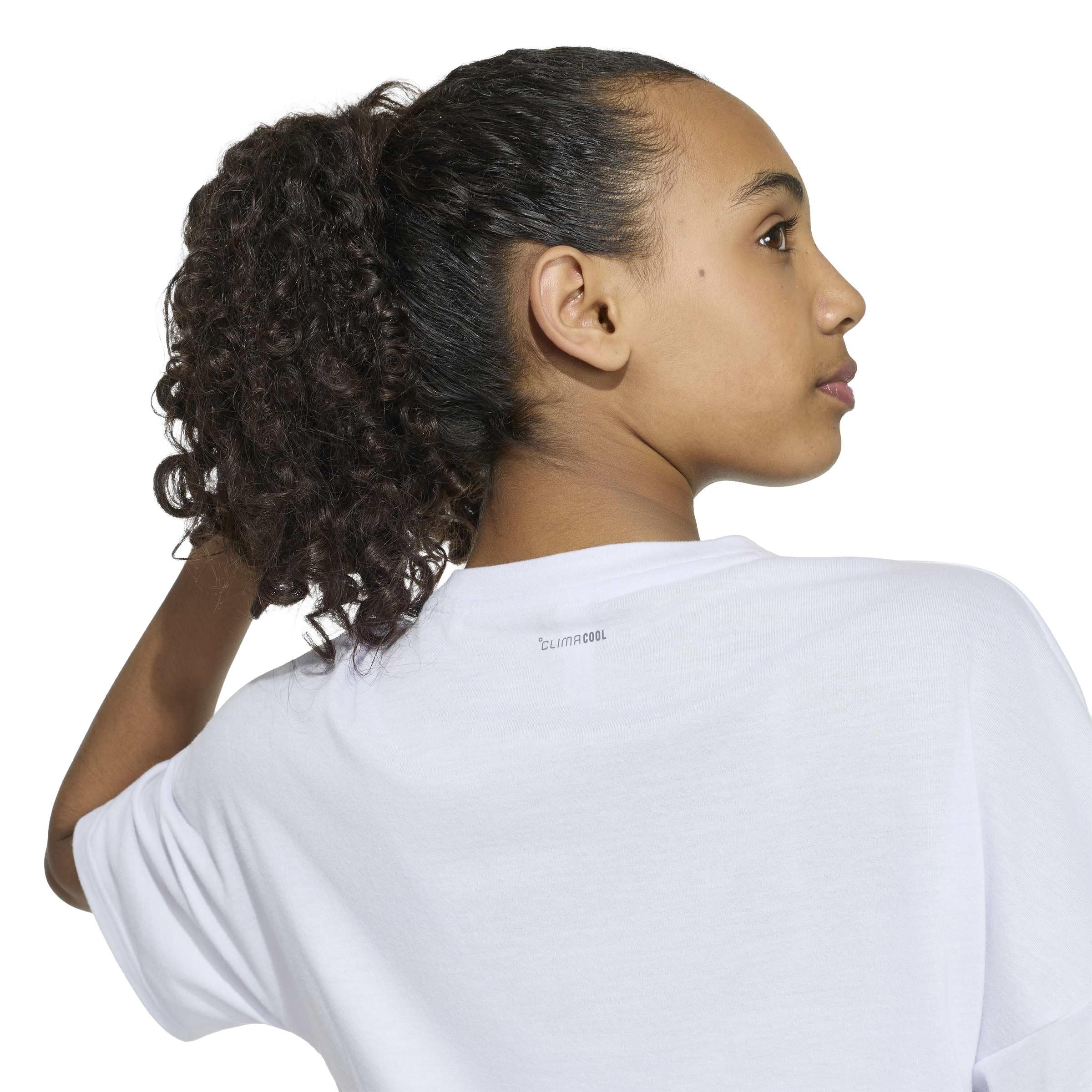 Adidas Sport Icons - Camiseta Corta para niña (Paquete de 1)