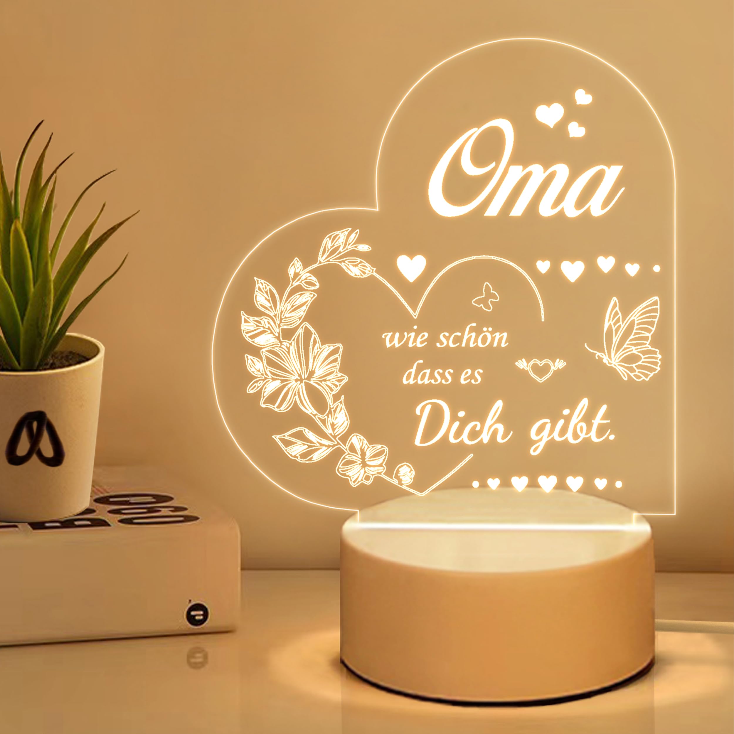InnoBeta Flanell-Decke Für Oma – Superweich, 127x165 Cm, Mit Herz-Motiv