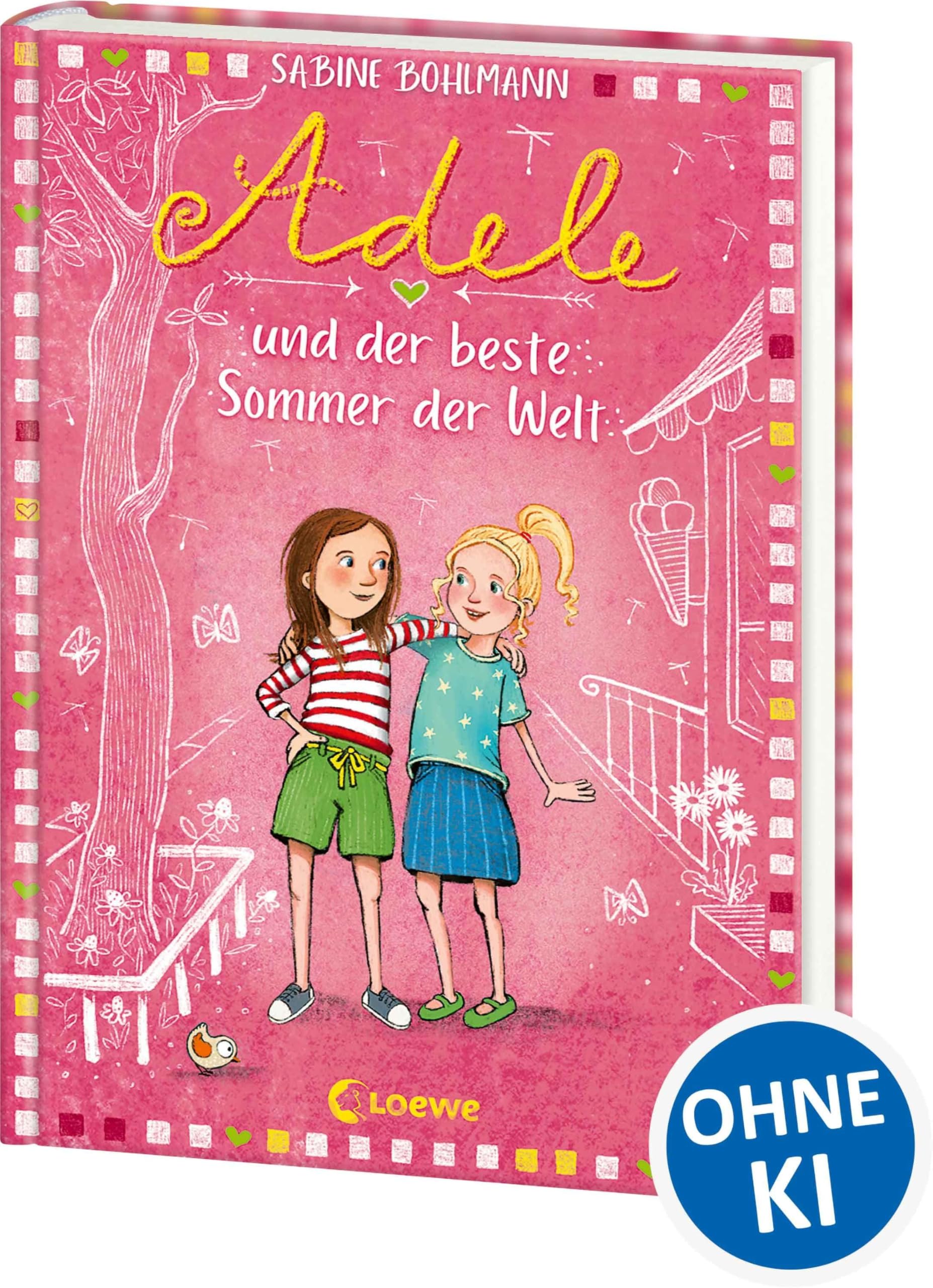 Adele und der beste Sommer der Welt (Band 2): Kinderbuch zum Vorlesen und Selberlesen - Für Mädchen und Jungen ab 8 Jahren