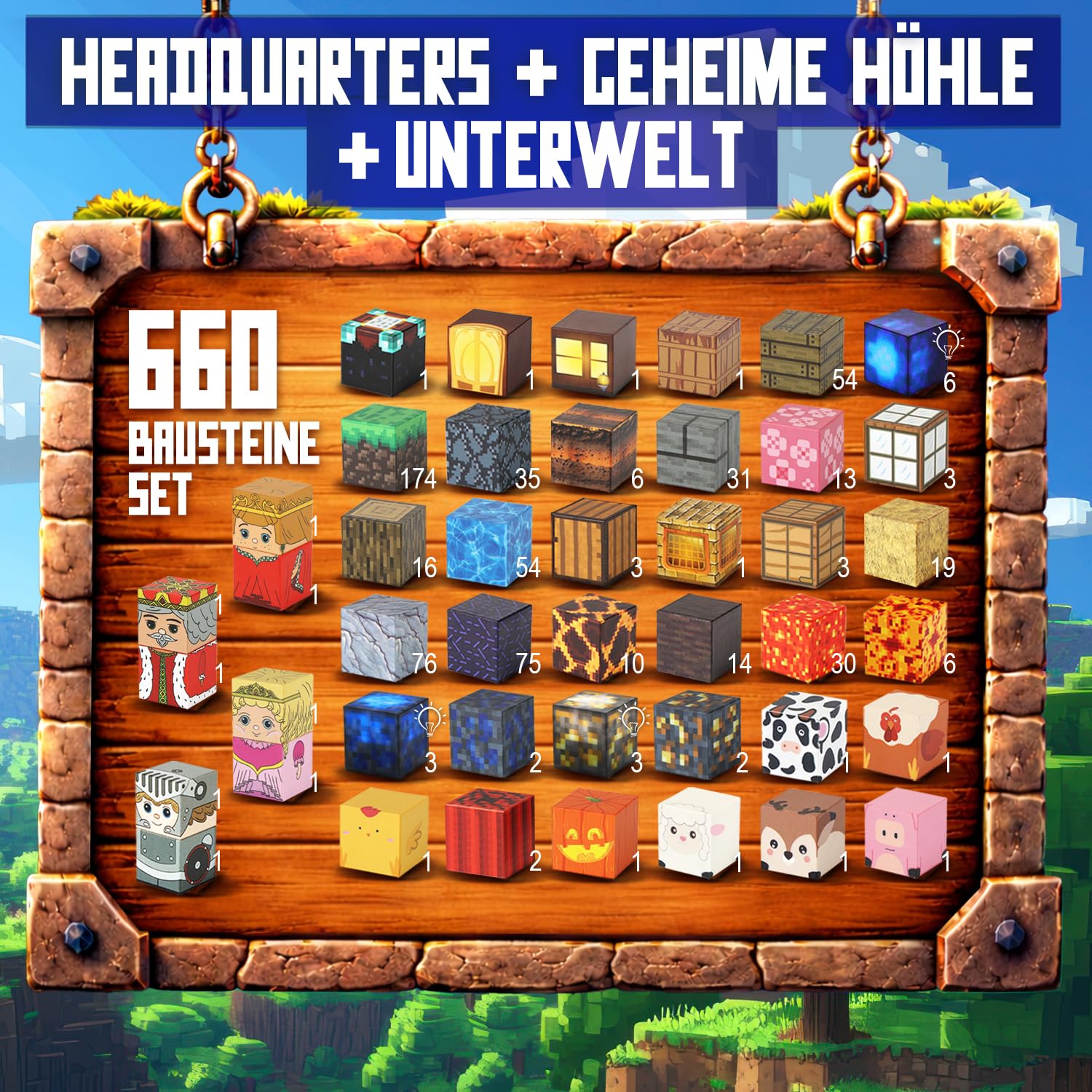 660 Magnetische Bausteine I Magisches Magnetspielzeug Kinder ab 3 Jahre, Pixel Blocks & Magnetic Toys I Magnet Bausteine für Kinder entdecken, Kreativität und Motorik fördern (All-in-One)