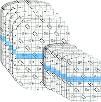Vista 2 de 60 Pieces Tattoo Bandage Waterproof Adhesive Plastic Second Skin Cover Transparent Bandage Tape Tattoo Protection Film Bandages Supplies 2 Sizes