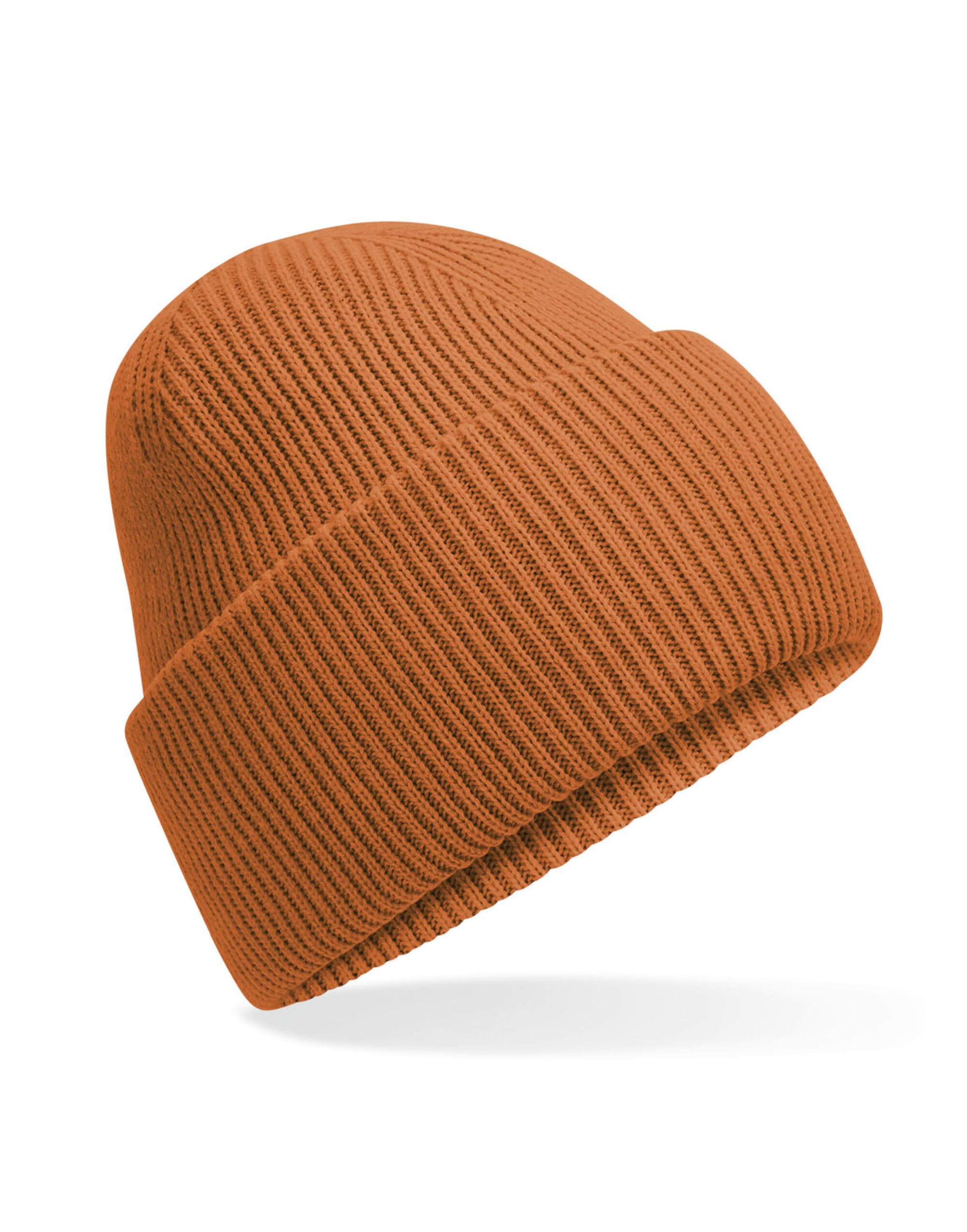 4Sp Unisex Pumpkin 4Sp® Classic Deep Cuffed Beanie Hat (Uk, Alpha, One Size, )