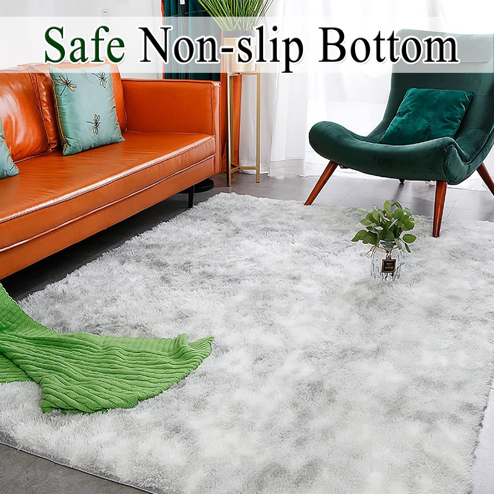 Tapis Supérieur 180x240 Cm - Gris/Jaune Croisé - Polypropylène - Beckyswashablemats