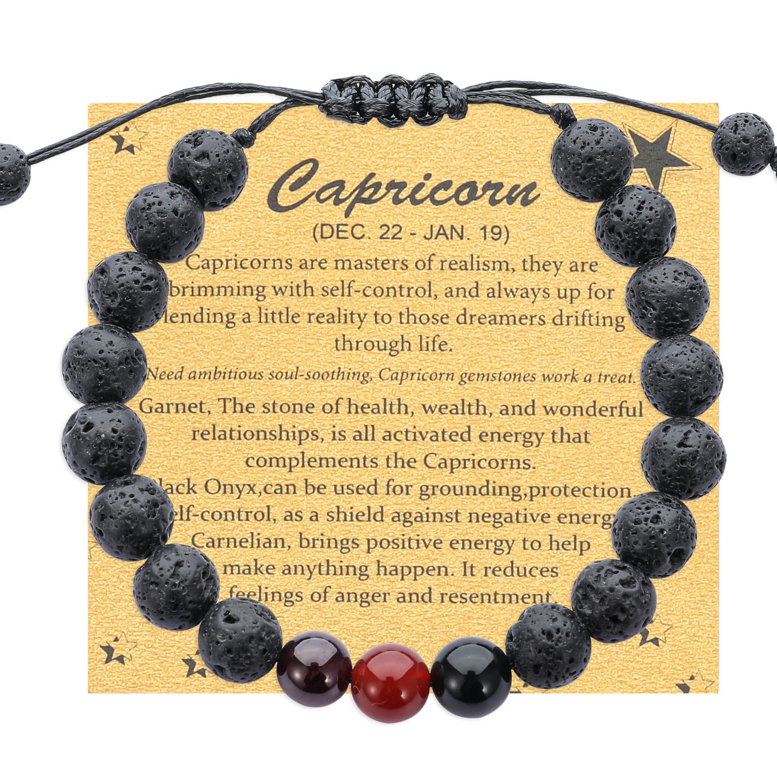 Spiritual Crystal Beads Zodiac Bracelet