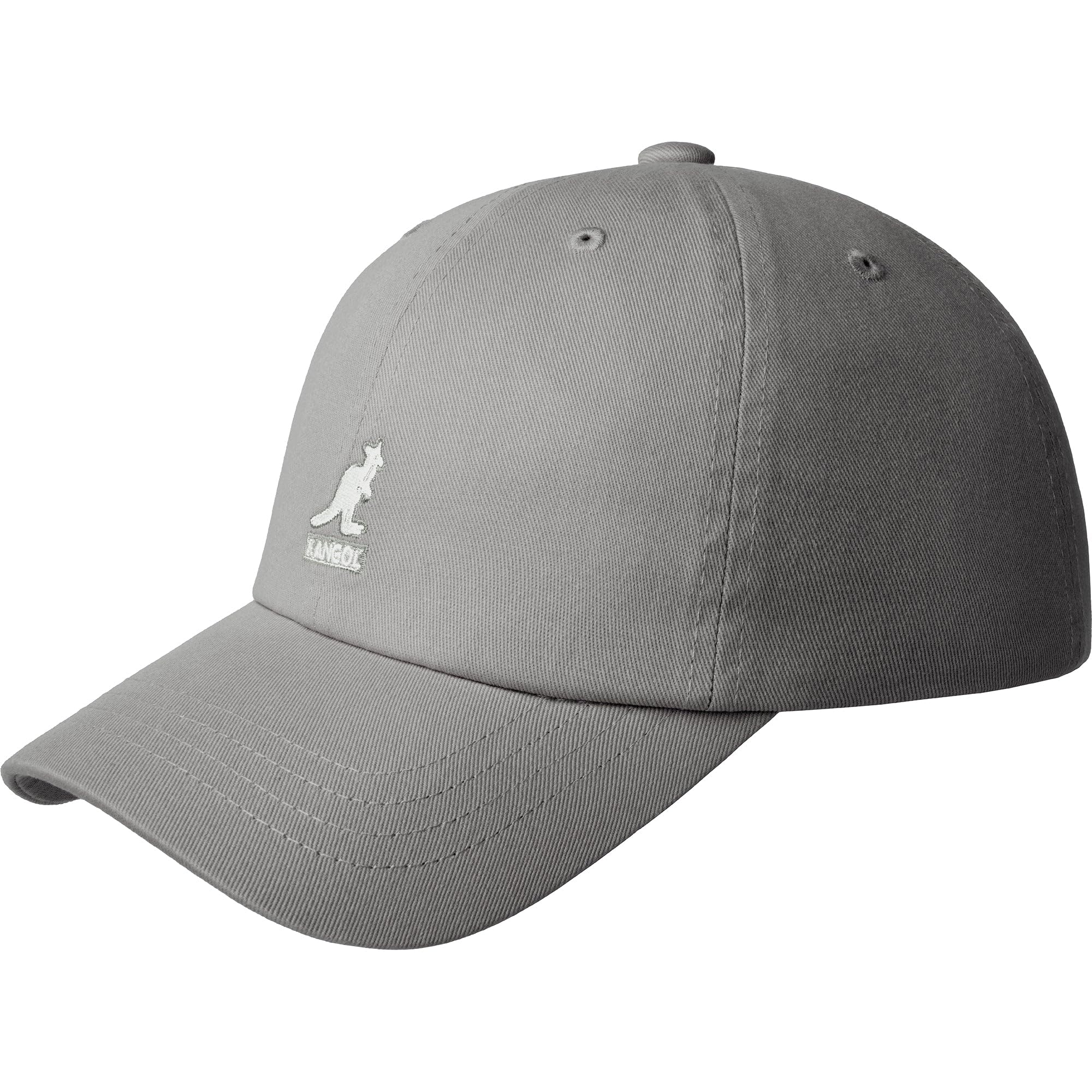 Kangol Gris Baseball Cap Washed