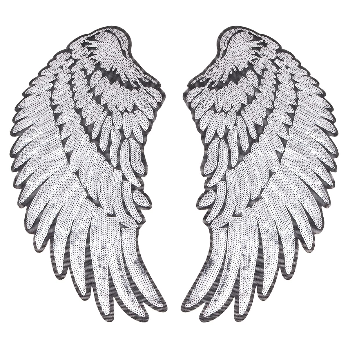 12 Pièces De Décalcomanies D'ailes D'ange, Patchs De Décoration De Vêtements, Adaptés à L
