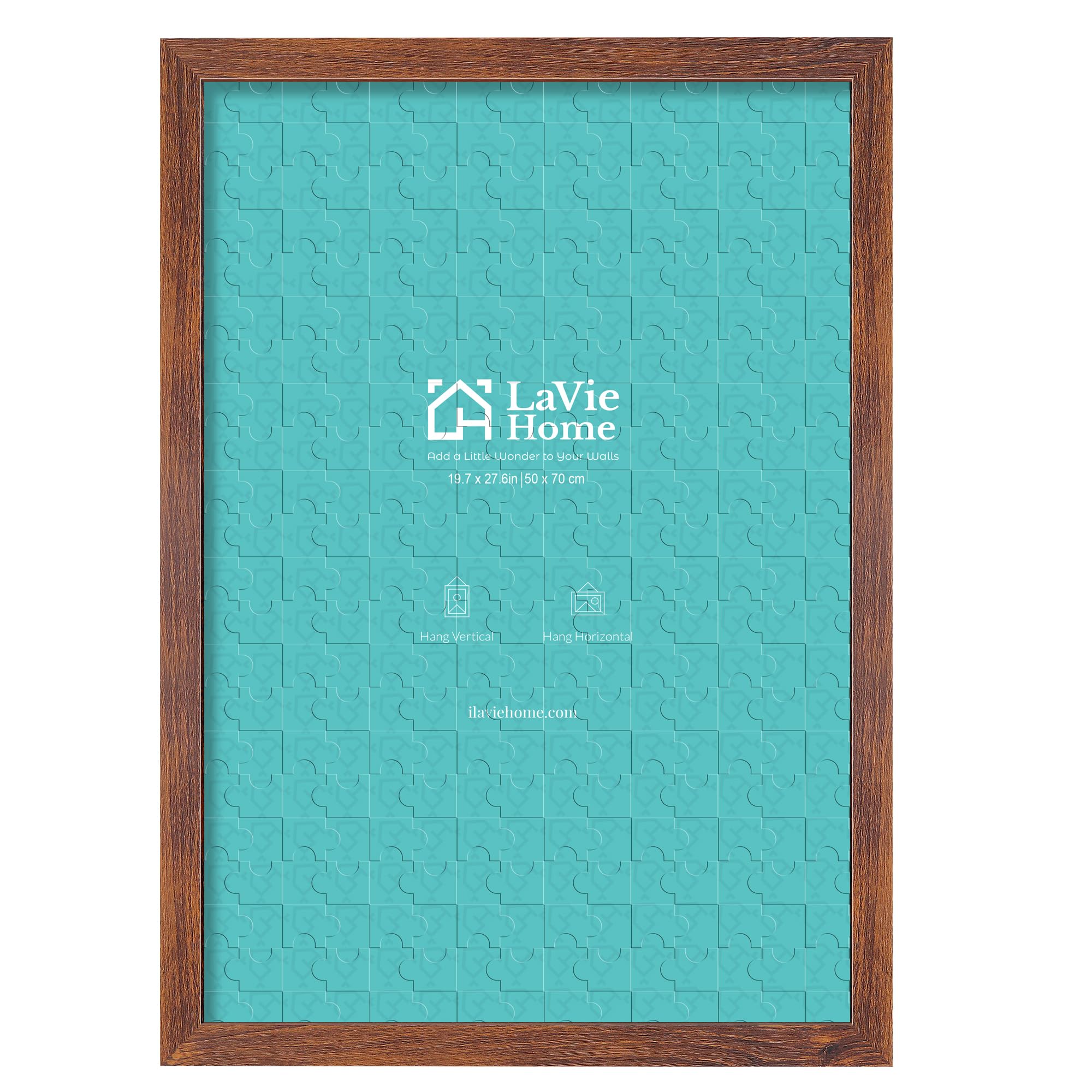 LaVie Home 19.7x27.6 Picture Frame Brown