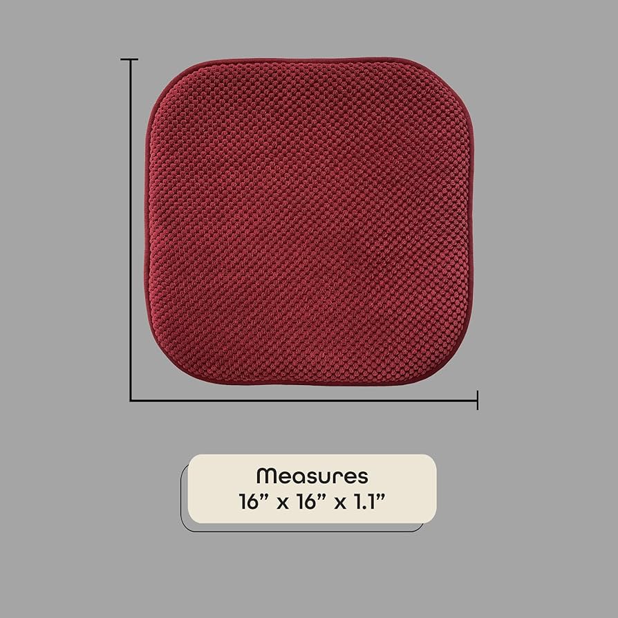 Brook クッション Amazon.com: Achim Home Furnishings Brook Memory Foam Chair