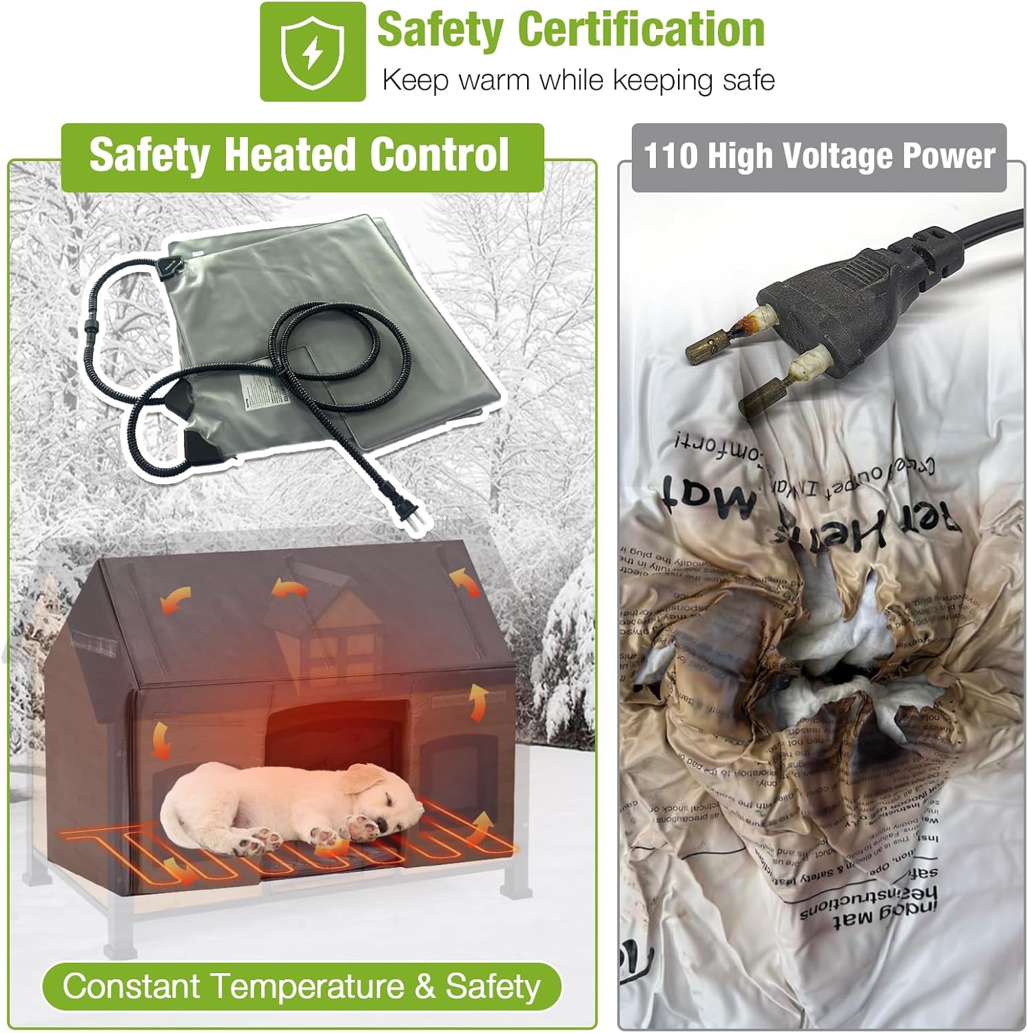 Stay Cozy: GUTINNEEN Heated Dog House Review for Ultimate Winter Comfort