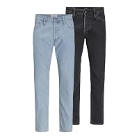 JACK & JONES 2pk Jjichris Jjoriginal Sq 738/737 2 PK MP, Blu Denim