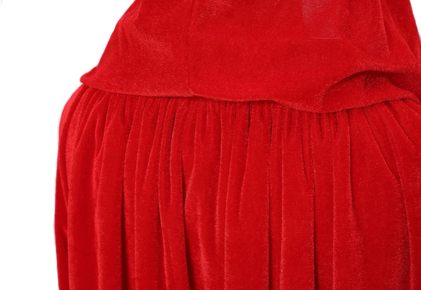 Unisex Hooded Velvet Cape Cloak,Full Length Medieval Robe for Halloween,Christmas,Cosplay,Renaissance,Witch Costume