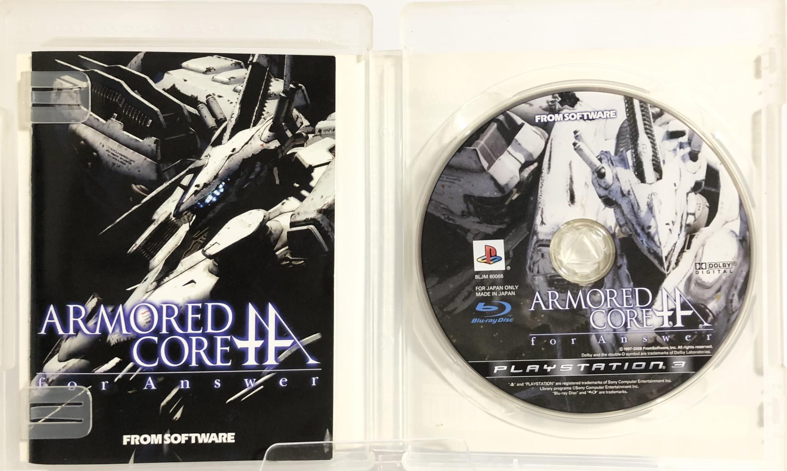 Amazon.co.jp: アーマード・コア フォーアンサー - PS3 : Video Games