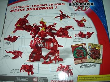 Bakugan 7 in 1 Maxus Dragonoid